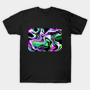 aurora borealis abstract T-Shirt